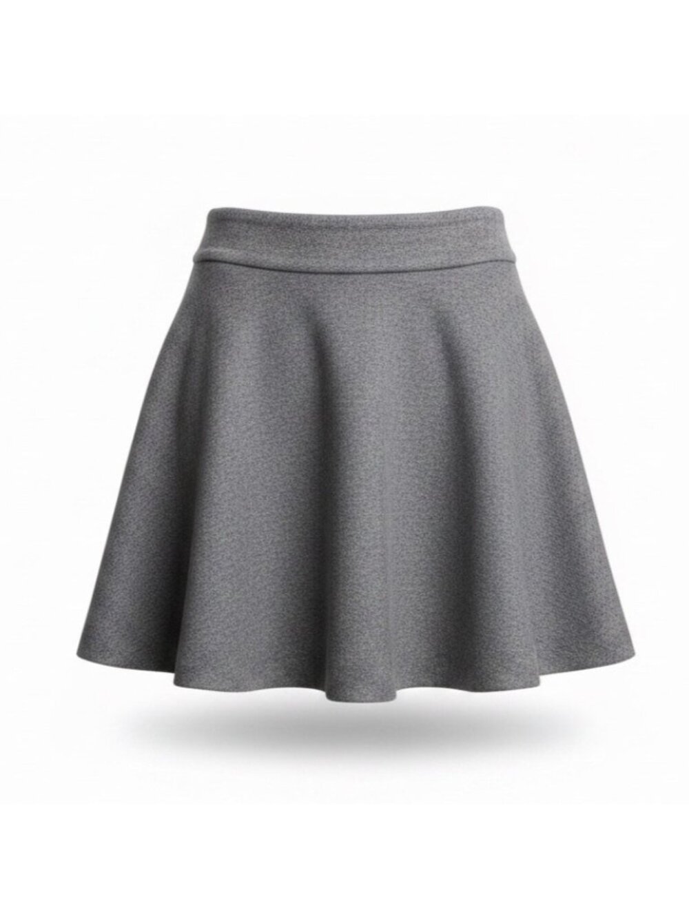 Zara Trafaluc Womens Gray Circle Skirt Classic Flared Design Size S
